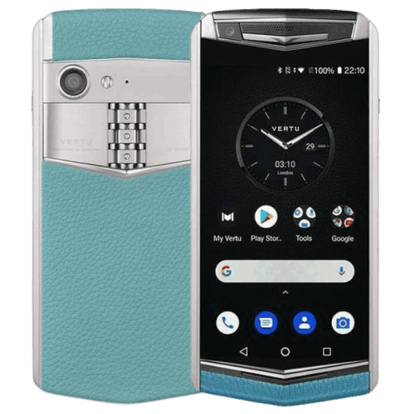 Aster P BAROQUE Calf Powder Blue