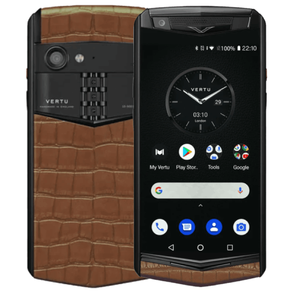 Aster P Gothic Alligator Cinnamon Brown