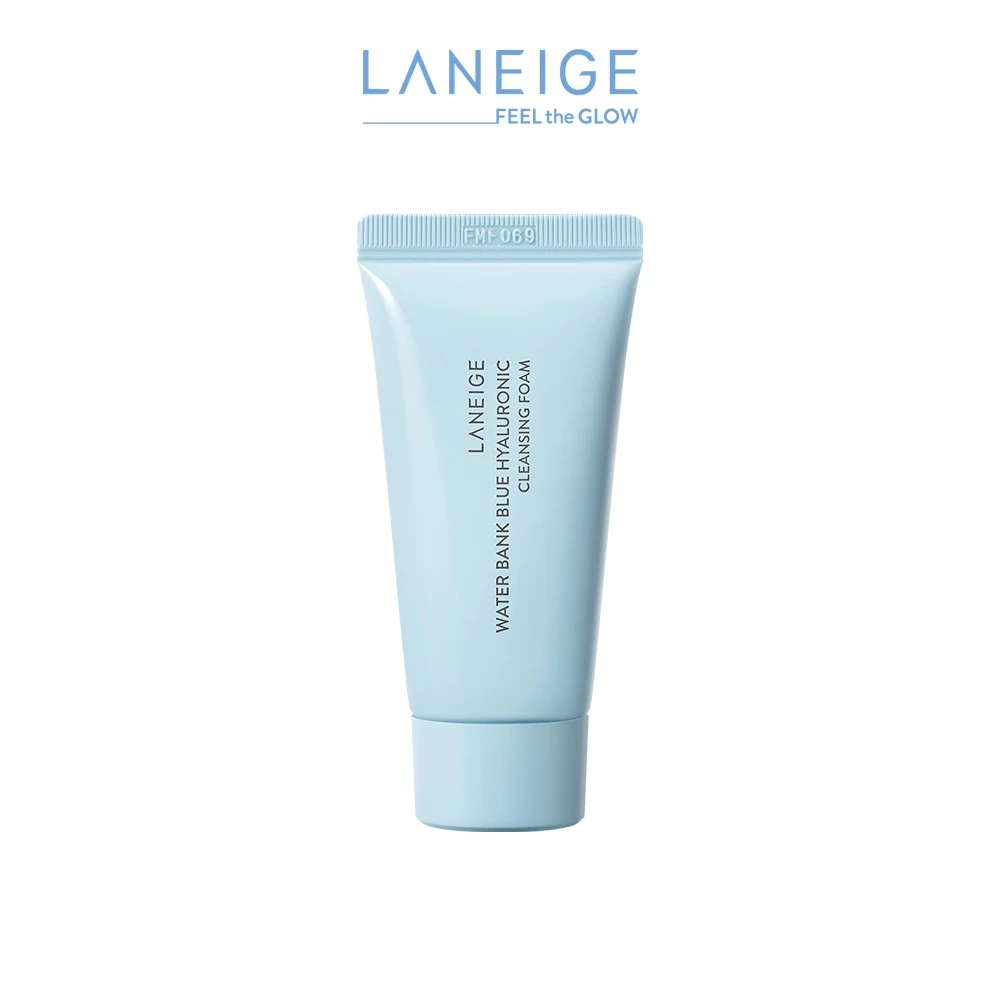 [HB Gift] Sữa Rửa Mặt Dưỡng Ẩm Laneige Water Bank Blue HA Cleansing Foam 30g
