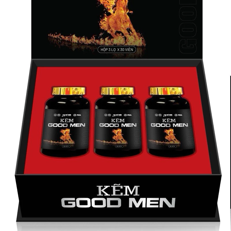 Viên Uống Kẽm Good Men, Bổ sung Kẽm Gluconate tăng đề khánh, tăng cường sức khỏe sinh lý