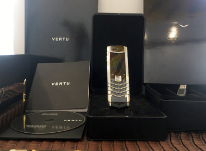 Vertu Signature S Design Stainless Steel 2017 Đã Sử Dụng