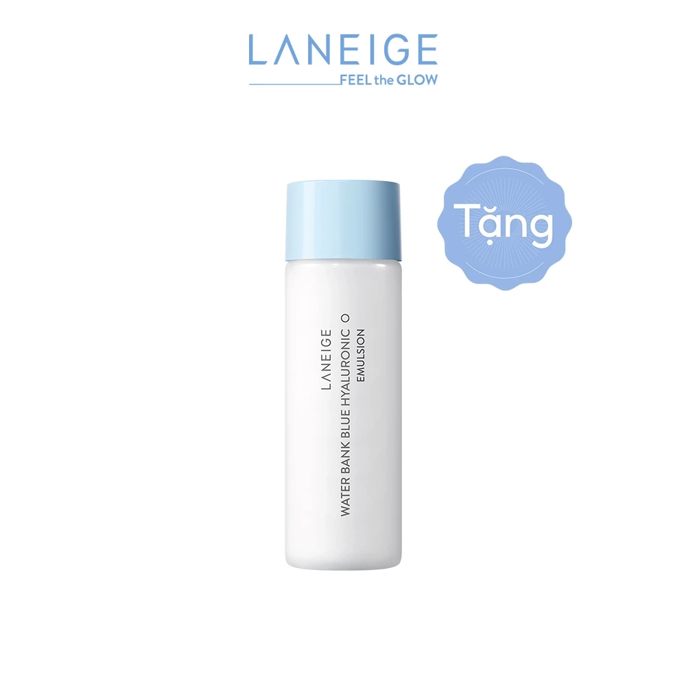 [HB Gift] Sữa Dưỡng Ẩm Dành Cho Da Dầu Và Da Hỗn Hợp Laneige Water Bank Blue HA Emulsion Oily 25ml